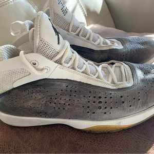 Nike Air Jordan 2011 White Black Anthracite Sneakers 436771-101 Men's Size 12